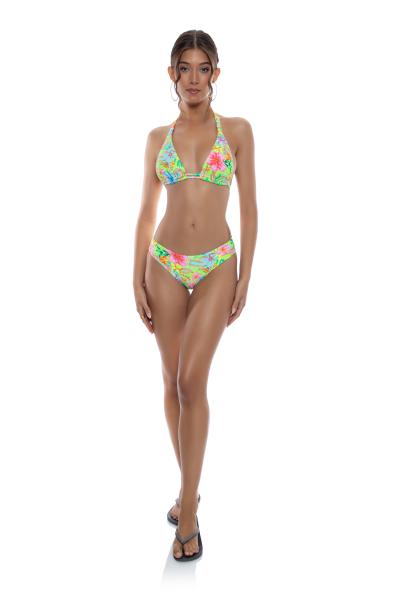 Luli Fama Hibiscus Dream Bikinitop Driehoek