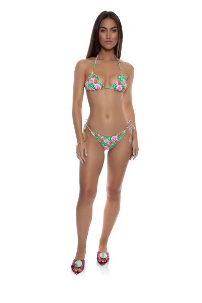 Luli Fama Strawberry fields Bikinislip met stropje