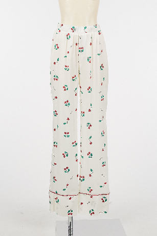 Twin-set St.Cherry pyjama lange broek+wikkelvest