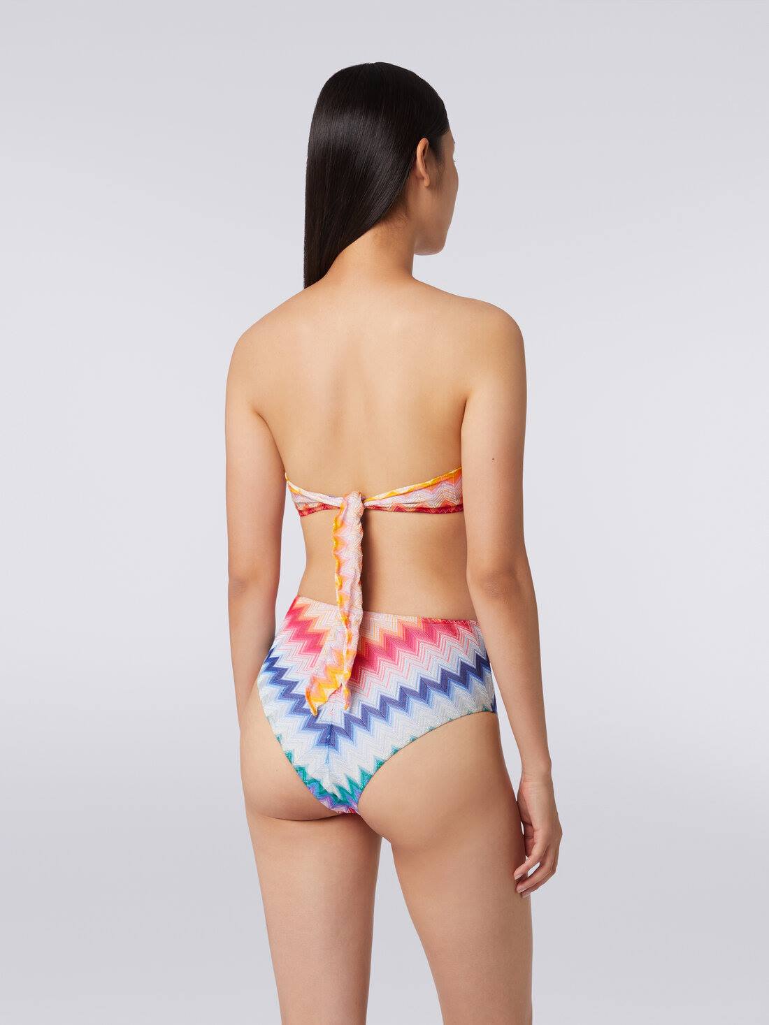 Missoni Bustier-bikiniset zigzag + zilver