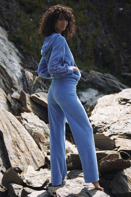 Marjolaine Tori hoodie rits+lange br badst-kant