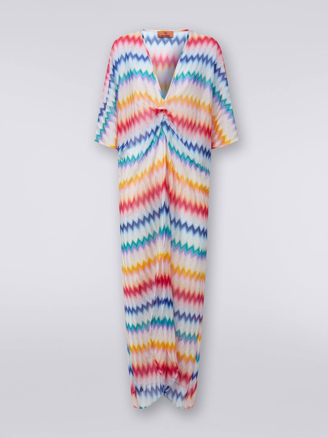 Missoni Lange kaftan zigzag + zilver