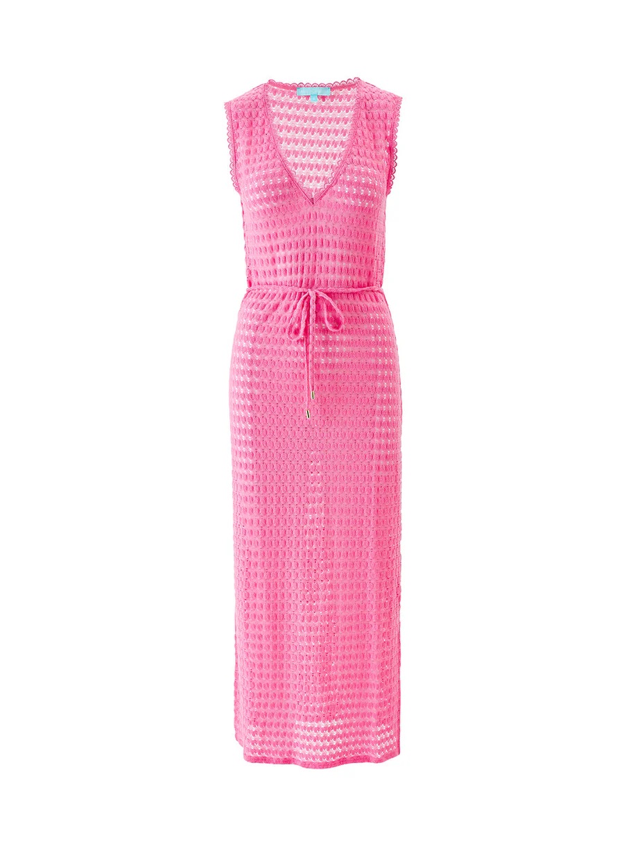 Melissa Odabash Annabel strandkleed midi V-hals