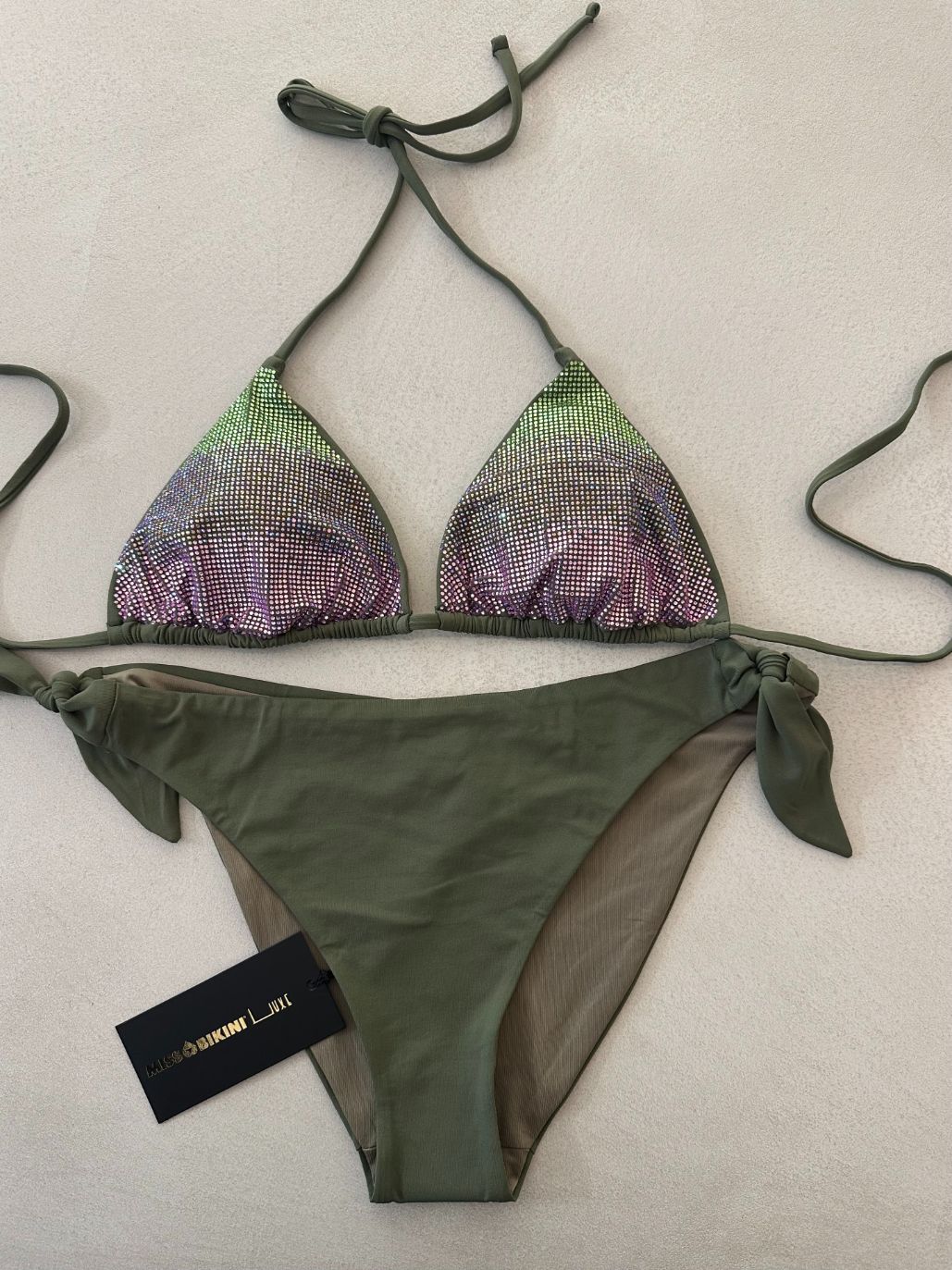 Miss Bikini Mima Bikini-set strass