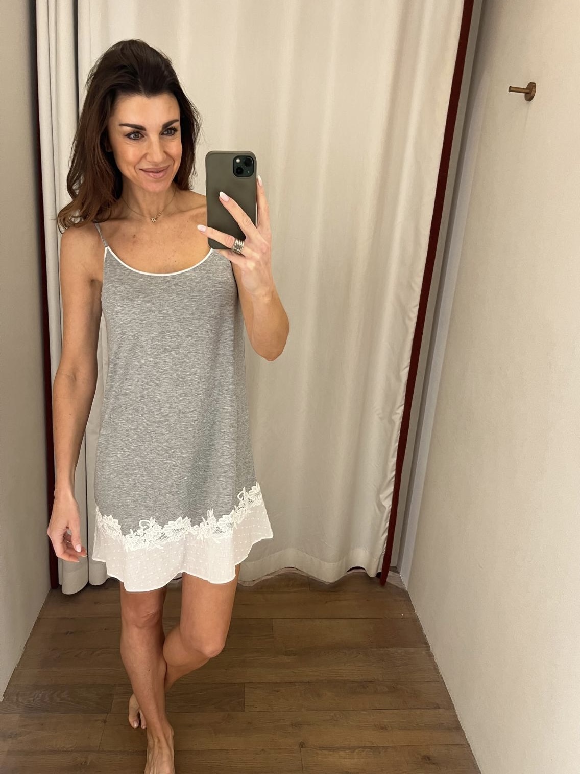 Paladini Fiordaliso Slaapkleed spaghettibandjes