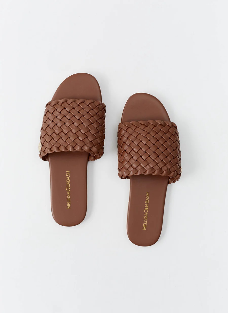 Melissa Odabash geweven sandalen