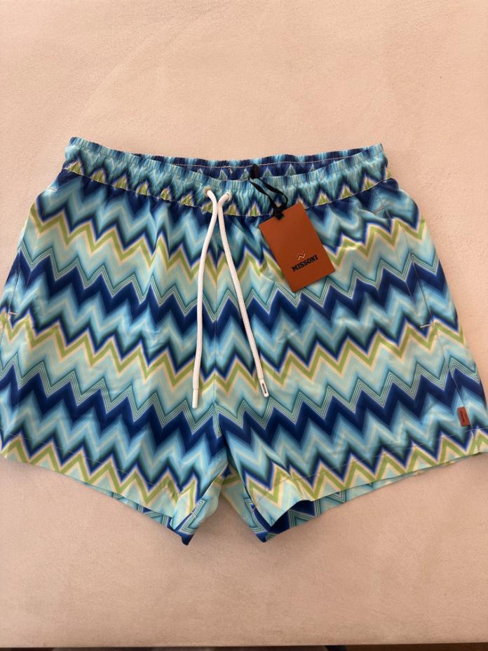 Missoni Zwemshort heren visgraatmotief 'resort'