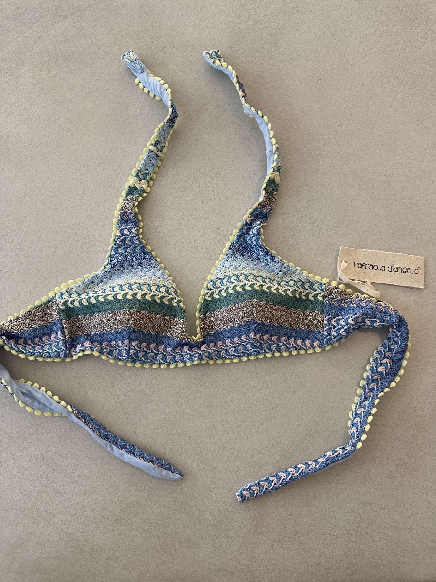 Raffaela d angelo Gehaakte bralette met mousse