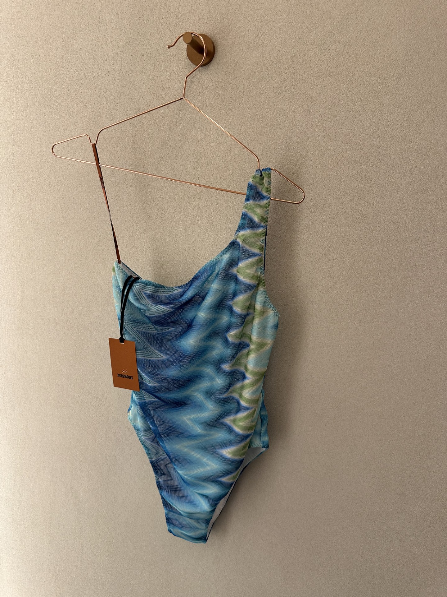 Missoni Badpak visgraatmotief 'resort'