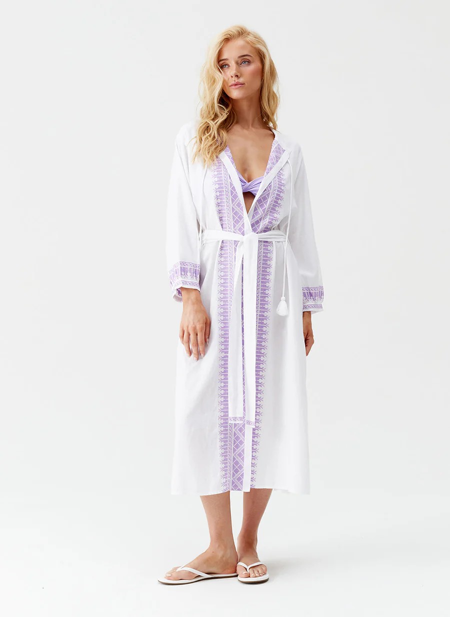 Melissa Odabash Audrey kimono lang