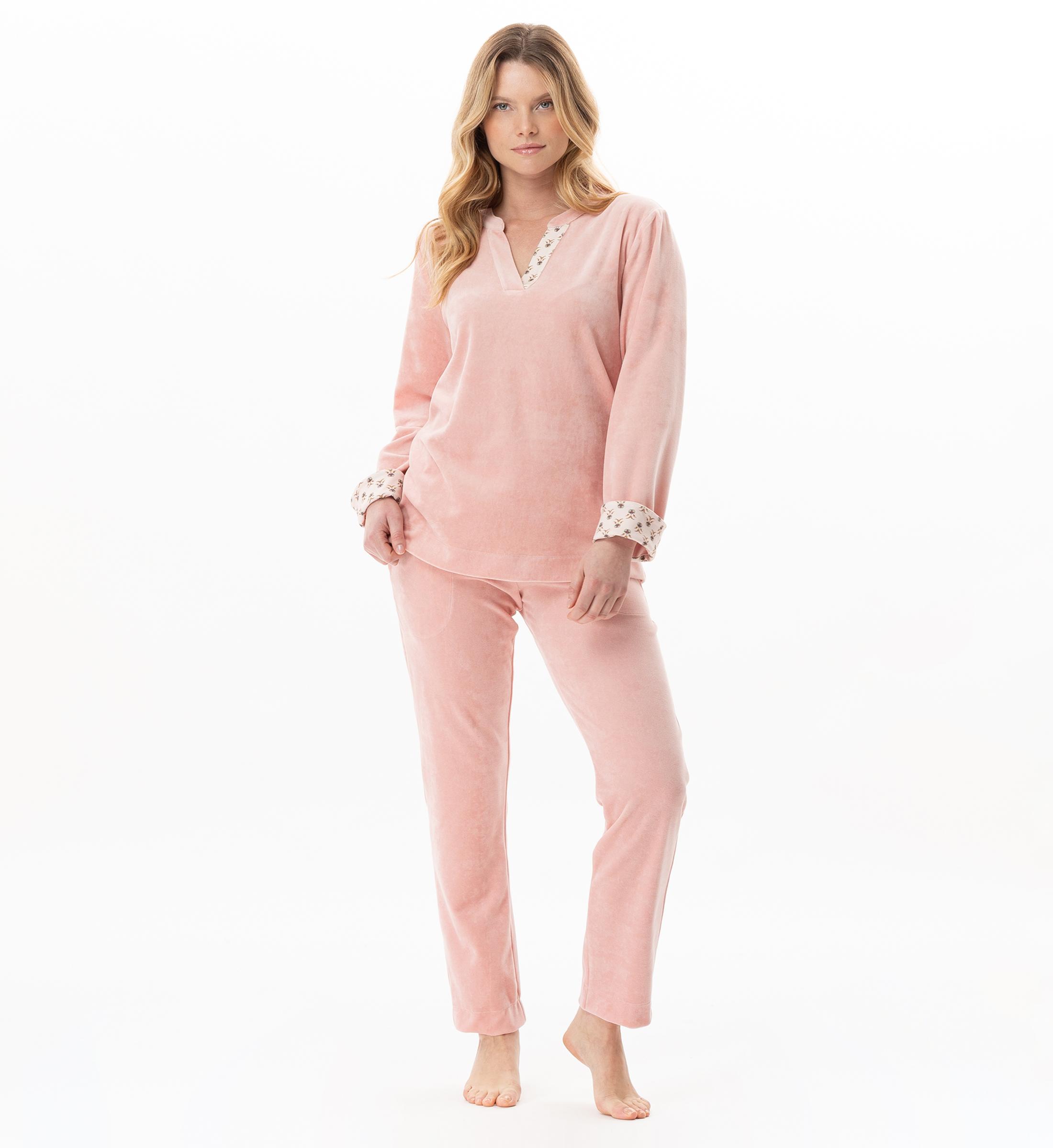 Le Chat Tea Time pyjama in velour