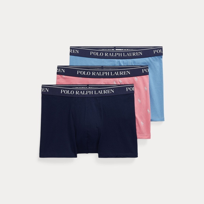 Ralph Lauren Stretch Cotton Classic Trunk, 3-pack