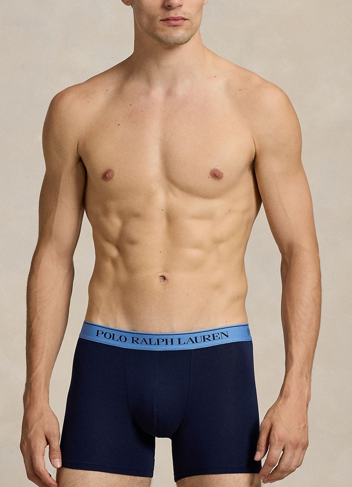 Polo Ralph Lauren Boxer 3-Pack, gekleurde boord
