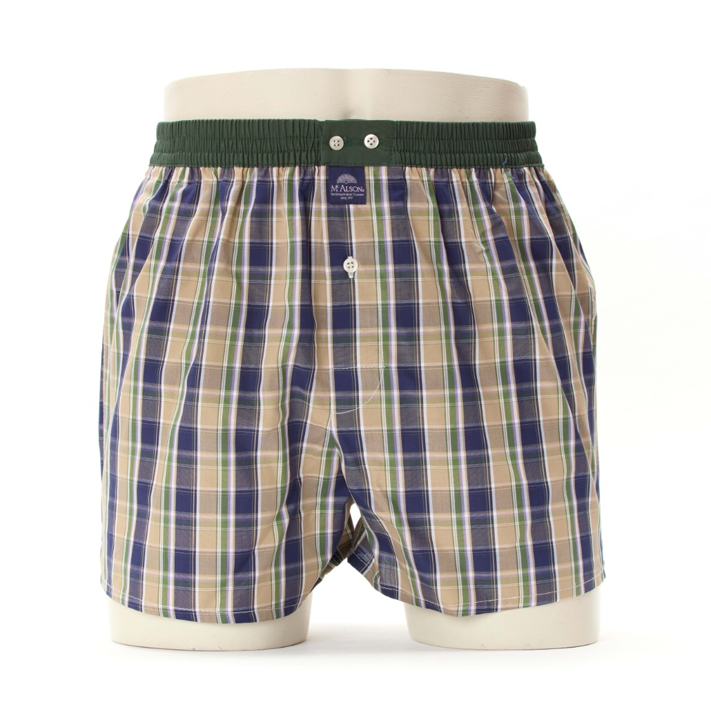 Mc Alson Boxer Heren ruiten
