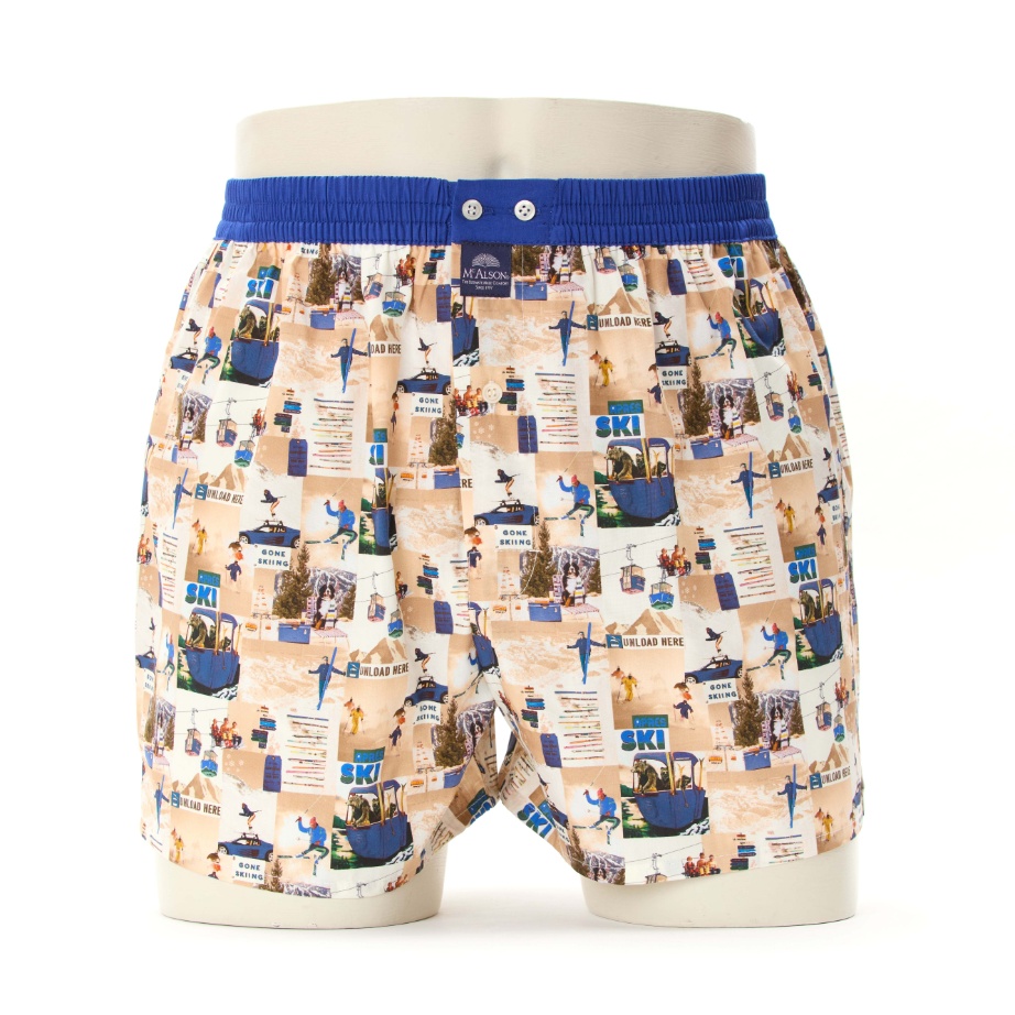 Mc Alson Boxer Heren skivakantie