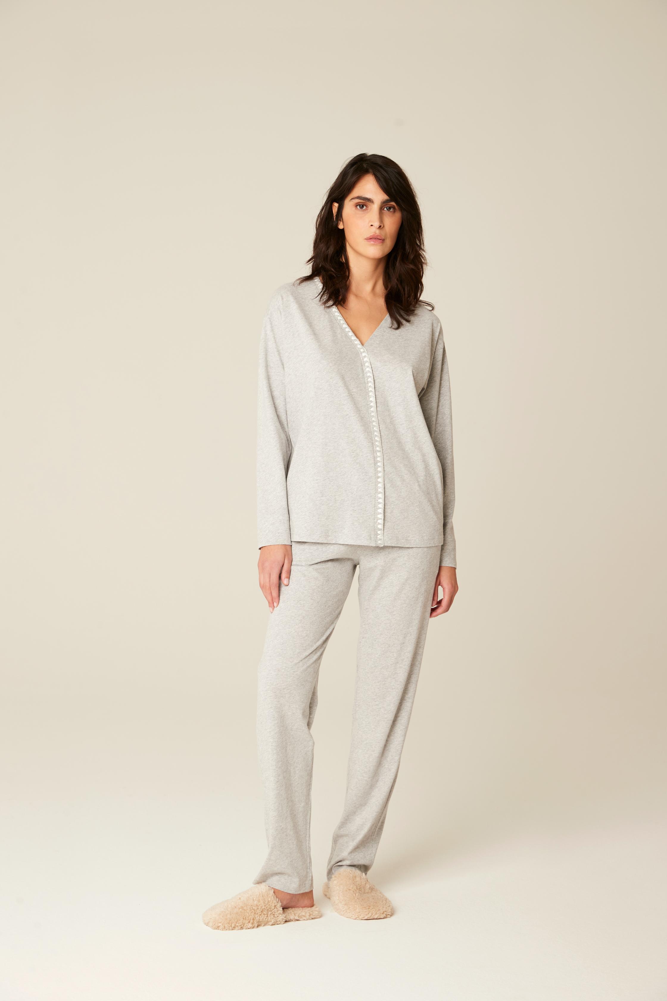 Pluto Keana pyjama met v-hals