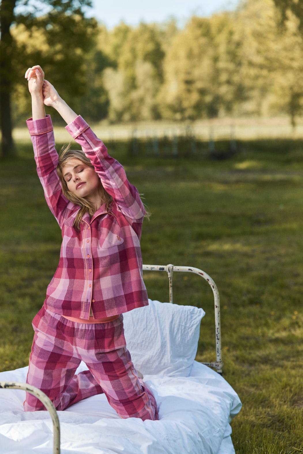 Lords x lilies pyjama flanel ruit
