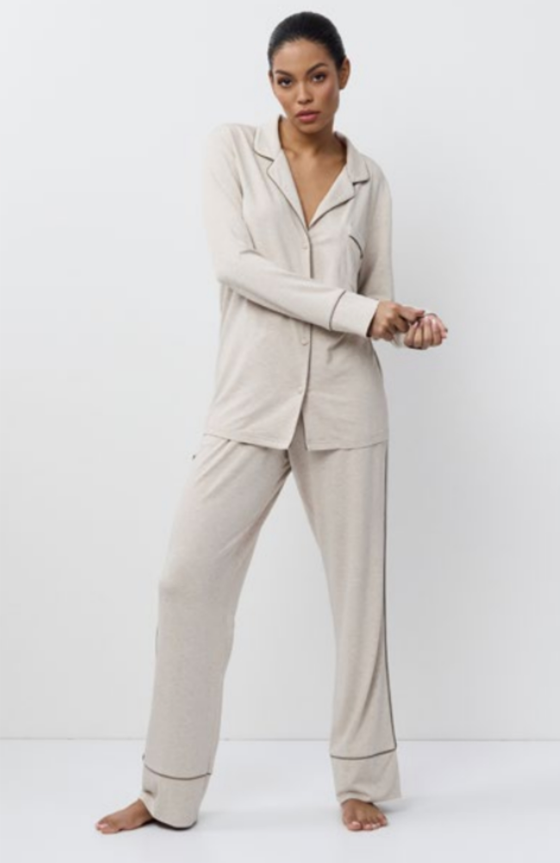 Aruelle Karine pyjama met knopen