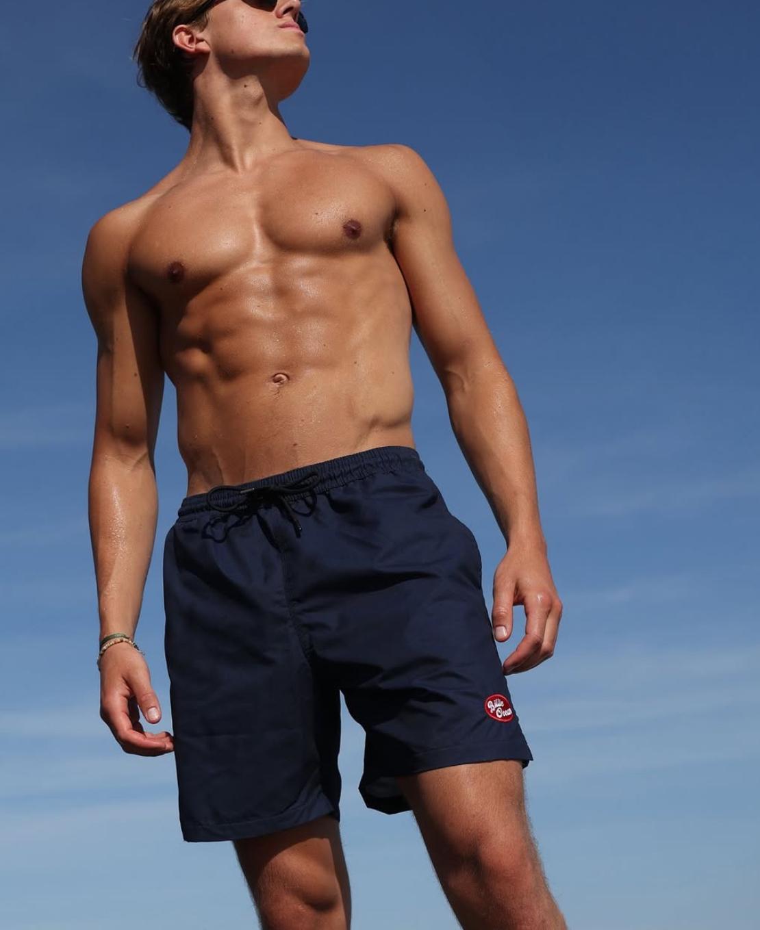 Billie Ocean zwemshort effen