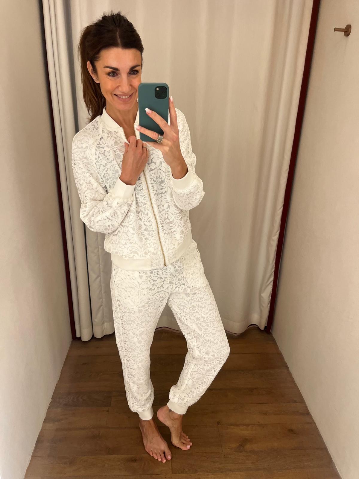 Twin-Set Jogging-set met kant