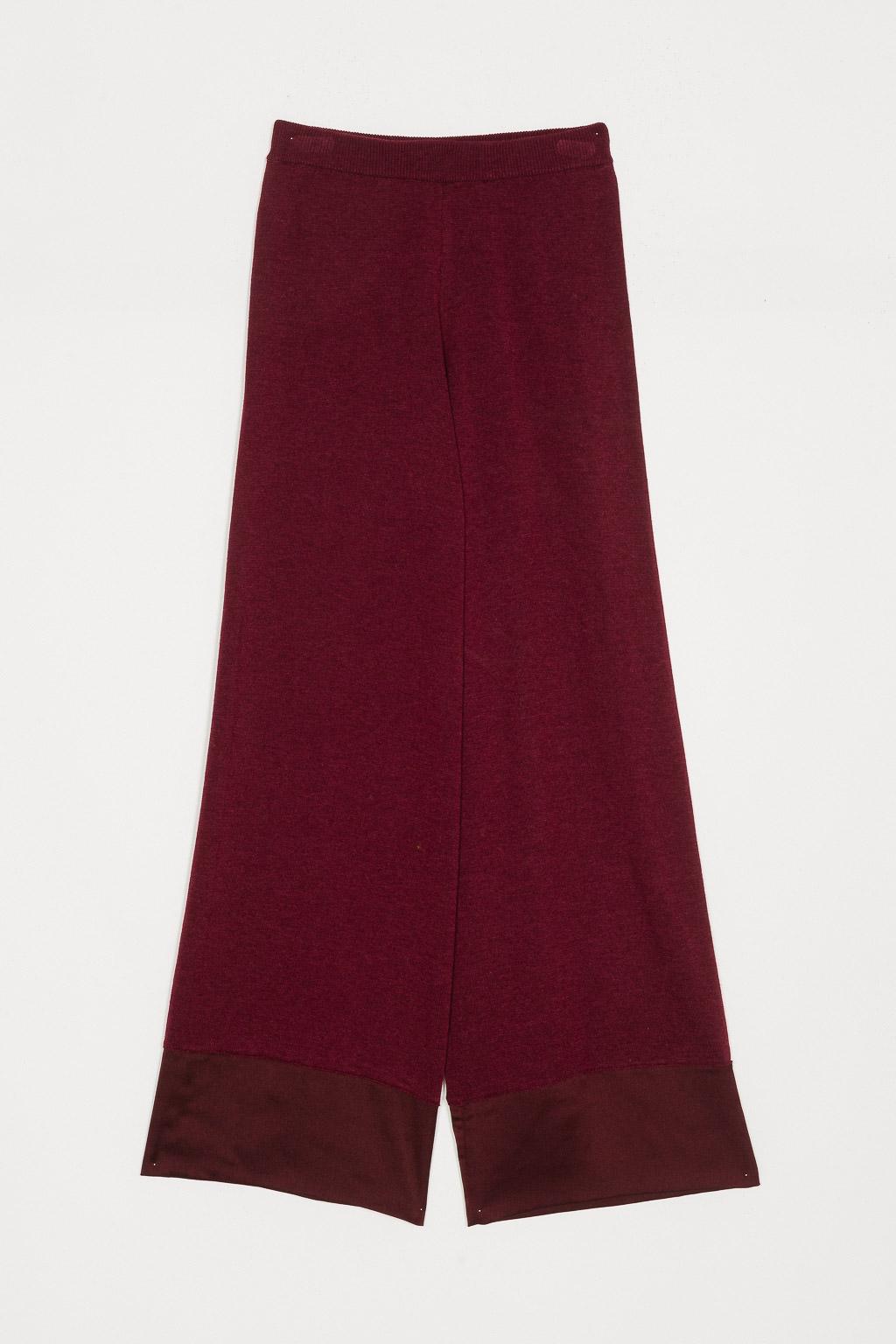 Twin-Set Pull met pluimen + broek