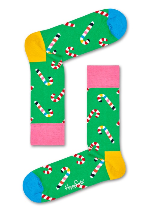 Happy Socks Christmas Cracke Giftbox 2 paar kousen