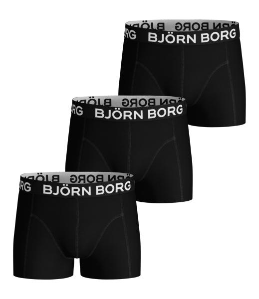 Björn Borg Solid Jongensboxershort 3-pack