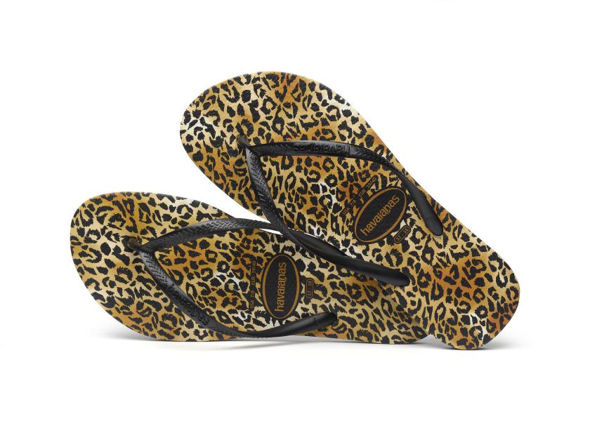 Havaianas Slim Leopard Slippers