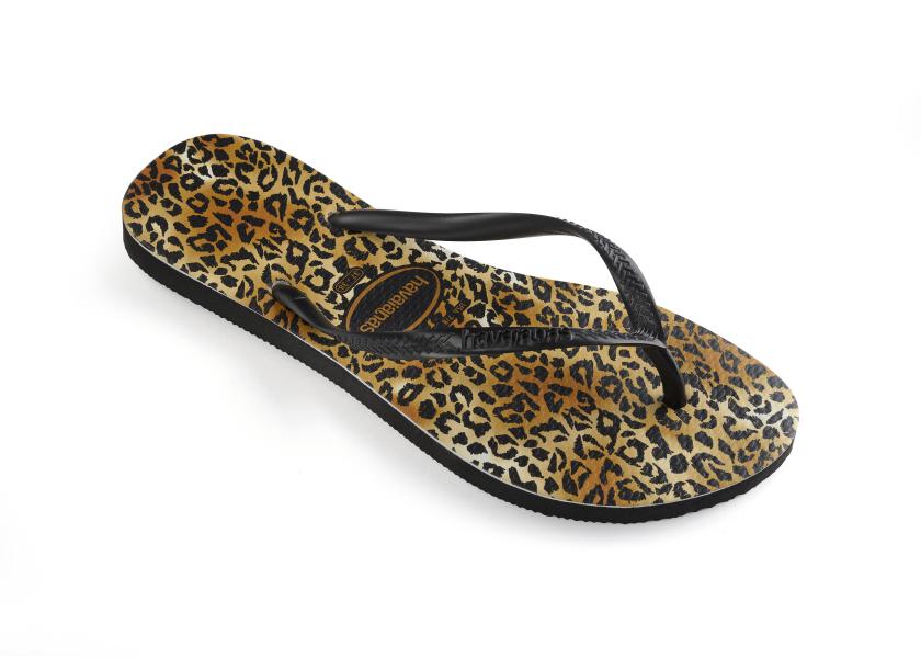 Havaianas Slim Leopard Slippers
