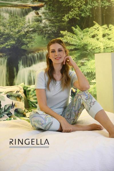 Ringella Stripes Pyjama dames korte mouw 36-48