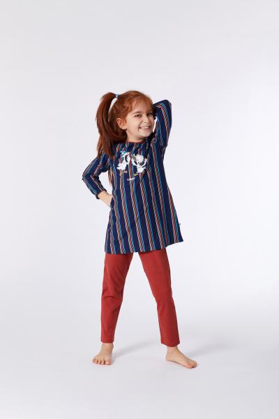 Luxe knelpunt Boren Woody Kip Pyjama Kinderen meisjes - Linnenkastje
