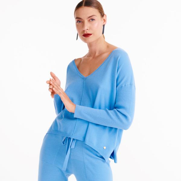 Lords and Lilies Marina Blue Set Lange mouw+broek