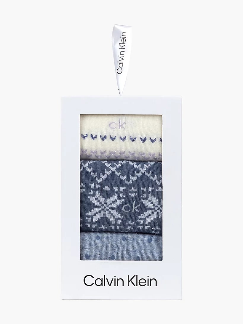 Calvin Klein Giftbox 3 paar kousen dames