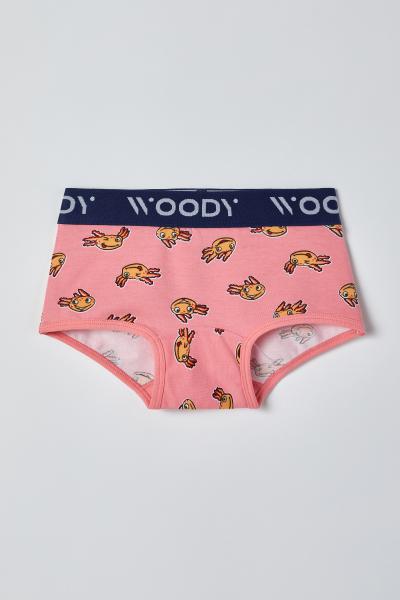 Woody Kleur Meisjesshort DUOpack axolotl