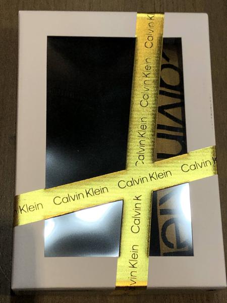 Calvin Klein Black and Gold Boxershort Giftbox