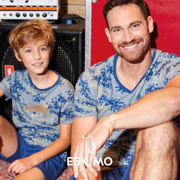 Eskimo Tony Pyjama jongens 2-12 jaar