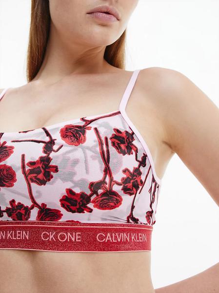 Calvin Klein Roses Bralette niet voorgevormd