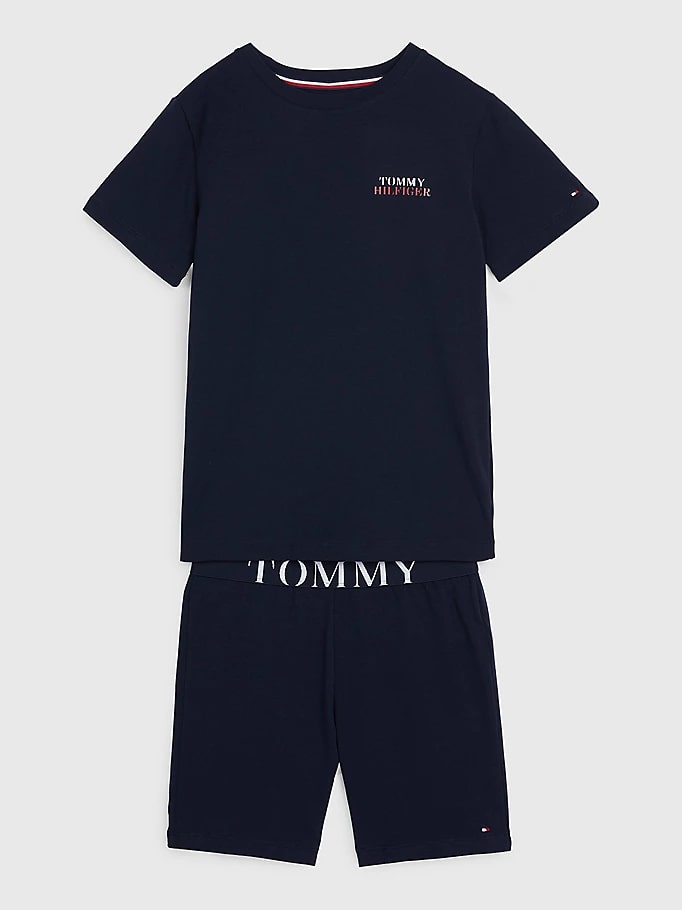 Tommy Hilfiger Logo Pyjama jongens shortama