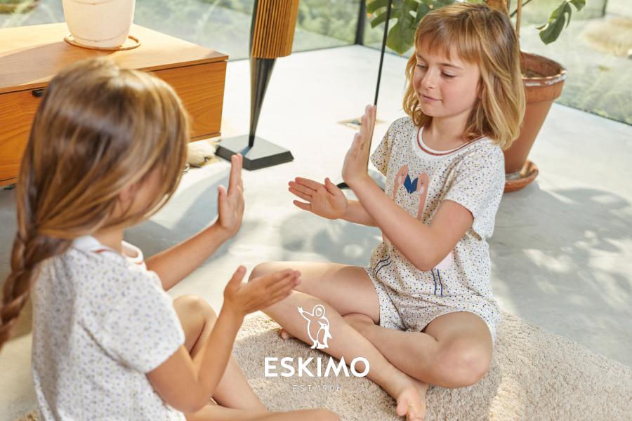 Eskimo Sarita Pyjama meisjes shortama 2-8jaar