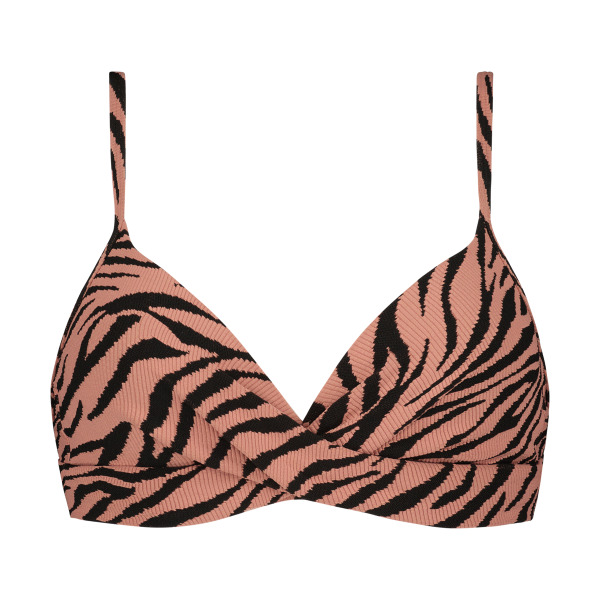 Beachlife Rose Zebra BikiniSET met beugel
