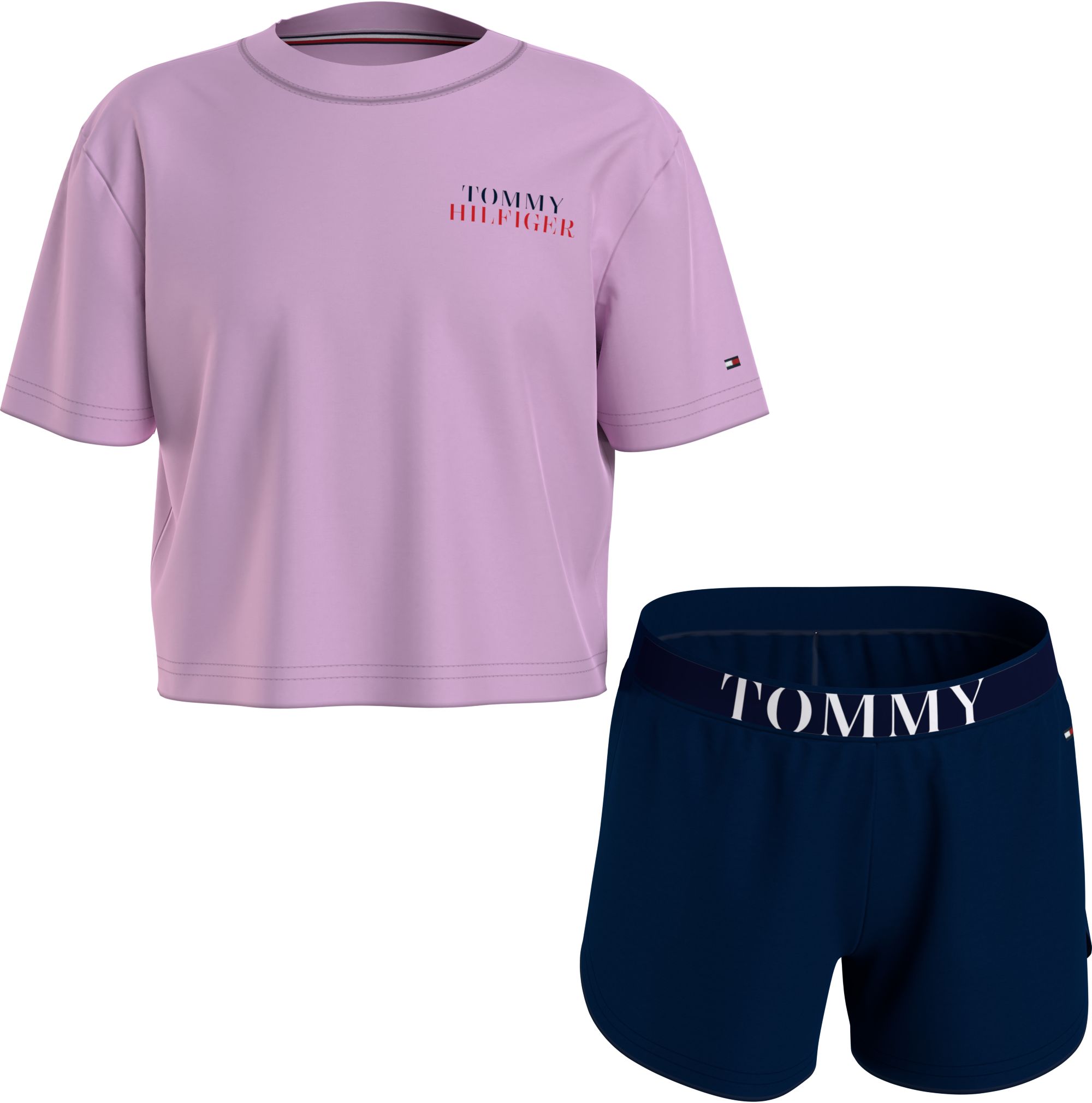 Tommy Hilfiger Logo Pyjama meisjes shortama