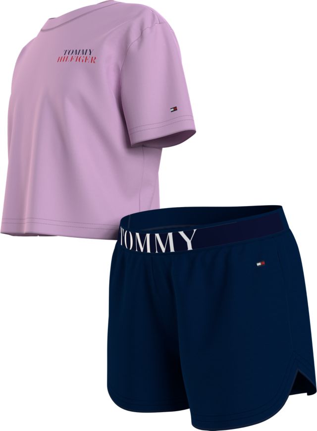 Tommy Hilfiger Logo Pyjama meisjes shortama
