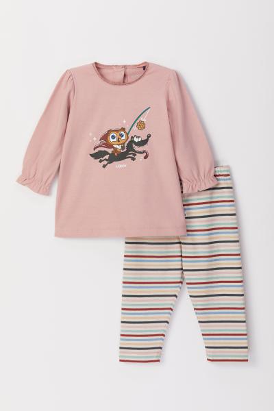 Woody Uil Pyjama Baby meisjes