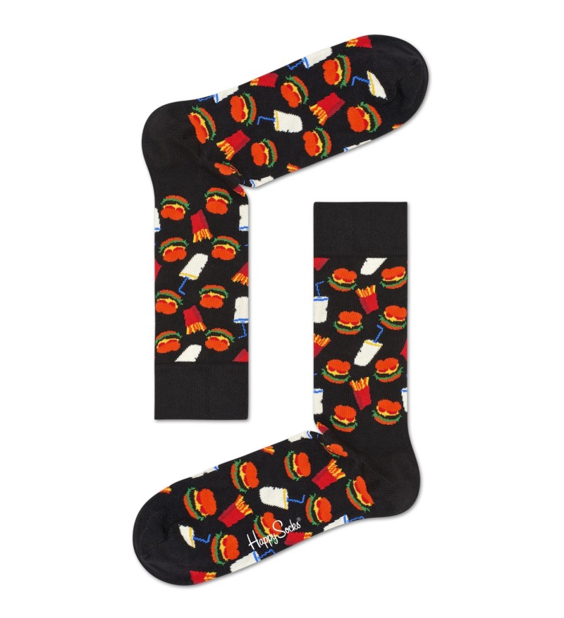 Happy Socks Hamburger Sock 1 paar kousen 41-46