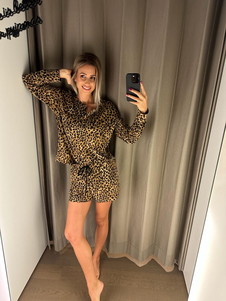 Polo Ralph Lauren Leopard Pyjama dames