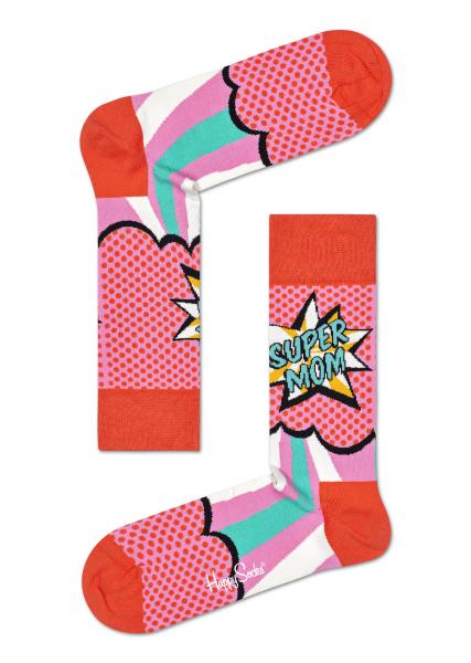 Happy Socks Super Mom 1 paar kousen 36-40