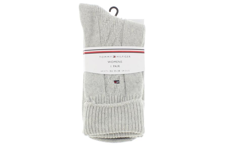 Tommy Hilfiger Woman Sock Cable Wool