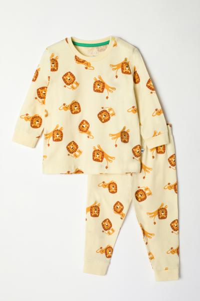Woody Leeuw Pyjama jongens baby