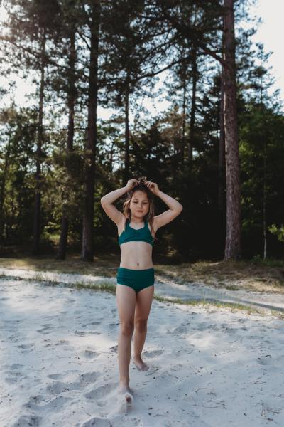 Beachlife Fresh Green Bikini-SET meisjes