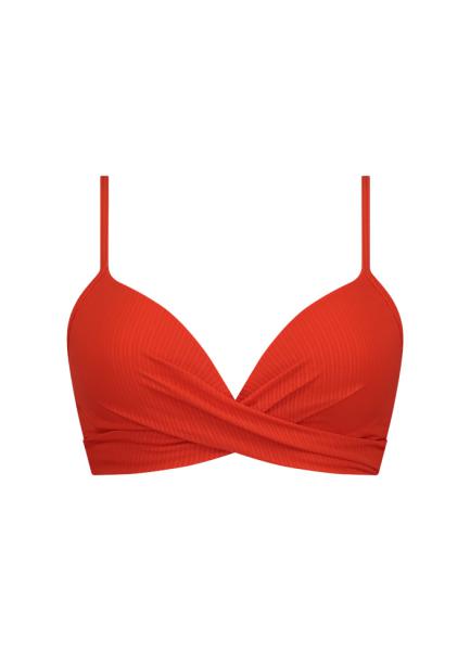 Beachlife Fiery Red Bikini bovenstuk